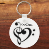 Schlüsselkette für StaTone Schlüsselanhänger (Vorderseite)