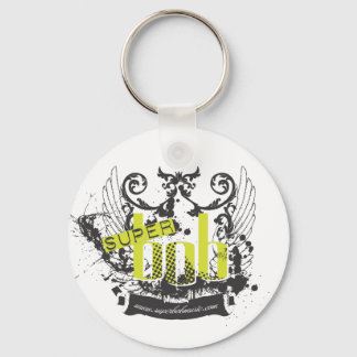 Schlüsselkette für Super Bob Wappen Schlüsselanhänger