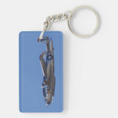 Schlüsselkette für Super-Rabbit B-25 Schlüsselanhänger (Rückseite)