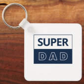 Schlüsselkette für Super Vater Schlüsselanhänger (Vorderseite)