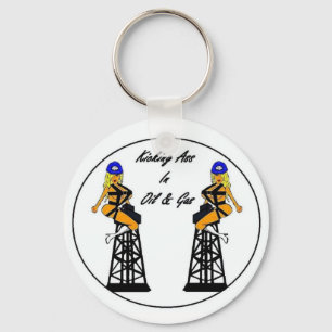 Schlüsselkette für zwei Derricks Schlüsselanhänger