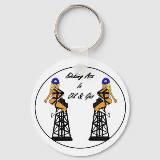 Schlüsselkette für zwei Derricks Schlüsselanhänger (Vorderseite)