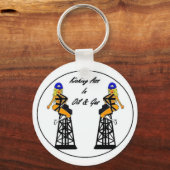 Schlüsselkette für zwei Derricks Schlüsselanhänger (Vorderseite)