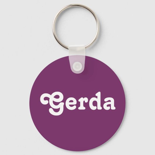 Schlüsselkette Gerda Schlüsselanhänger (Vorderseite)