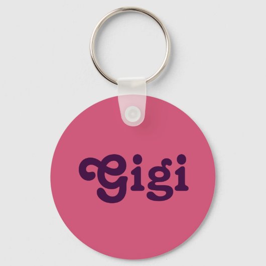Schlüsselkette Gigi Schlüsselanhänger (Vorderseite)