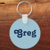 Schlüsselkette Greg Schlüsselanhänger (Vorderseite)