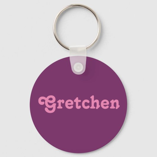 Schlüsselkette Gretchen Schlüsselanhänger (Vorderseite)