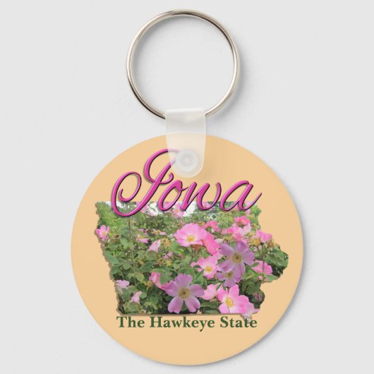 Schlüsselkette - Grundlagen - IOWA Schlüsselanhänger (Rückseite)