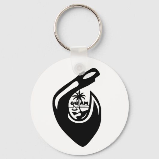 Schlüsselkette Guam Schlüsselanhänger (Vorderseite)