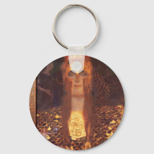 Schlüsselkette Gustav Klimt Minerva Pallas Athene Schlüsselanhänger