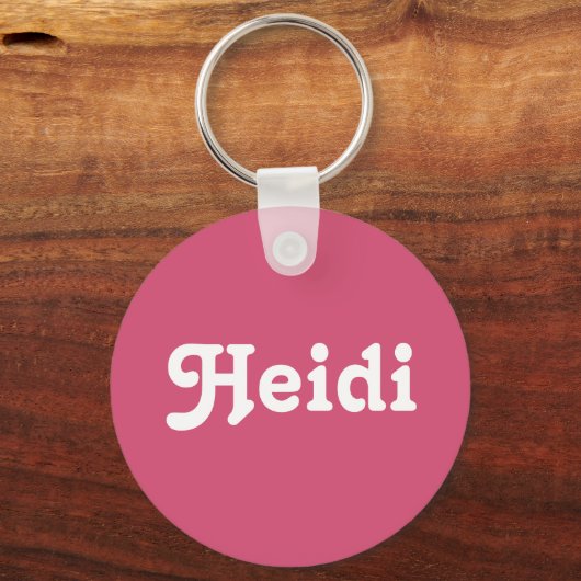Schlüsselkette Heidi Schlüsselanhänger (Vorderseite)