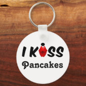 Schlüsselkette I Kiss Pancakes Schlüsselanhänger (Vorderseite)