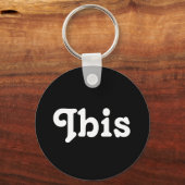 Schlüsselkette Ibis Schlüsselanhänger (Vorderseite)