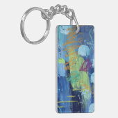 Schlüsselkette im Unterwasserhöhlendesign Schlüsselanhänger (Vorderseite links)