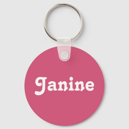 Schlüsselkette Janine Schlüsselanhänger (Vorderseite)