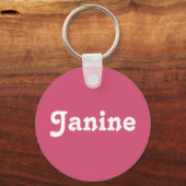 Schlüsselkette Janine Schlüsselanhänger (Vorderseite)