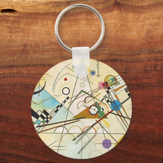 Schlüsselkette Kandinsky Zusammensetzung VIII Schlüsselanhänger (Vorderseite)