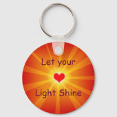 Schlüsselkette "Lass dein Lichtschacht" Schlüsselanhänger (Vorderseite)