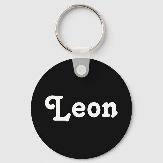 Schlüsselkette Leon Schlüsselanhänger (Vorderseite)