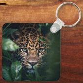 Schlüsselkette Leopard Schlüsselanhänger (Rückseite)