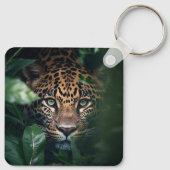 Schlüsselkette Leopard Schlüsselanhänger (Rückseite)