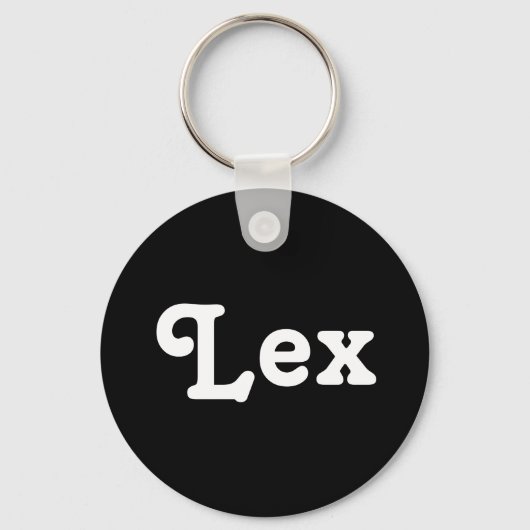 Schlüsselkette Lex Schlüsselanhänger (Vorderseite)