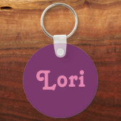 Schlüsselkette Lori Schlüsselanhänger (Vorderseite)