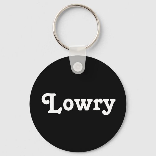 Schlüsselkette Lowry Schlüsselanhänger (Vorderseite)