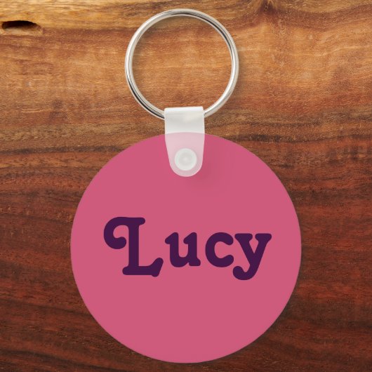 Schlüsselkette Lucy Schlüsselanhänger (Vorderseite)