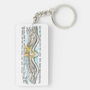 Schlüsselkette mit aufmunternder Schrift Schlüsselanhänger