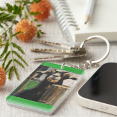 Schlüsselkette mit dem Laufen der Ziege besonders Schlüsselanhänger (Vorderseite rechts)