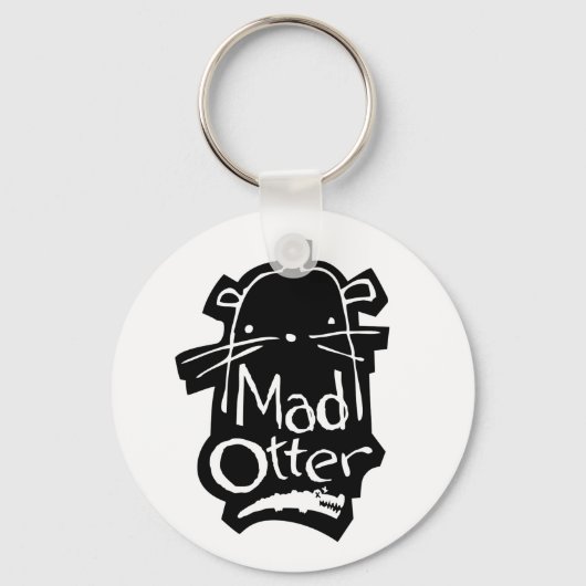 Schlüsselkette mit dem Mad Otter Logo Schlüsselanhänger (Vorderseite)