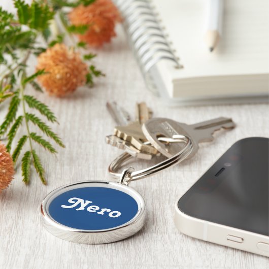 Schlüsselkette Nero Schlüsselanhänger (Seite)