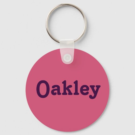 Schlüsselkette Oakley Schlüsselanhänger (Vorderseite)