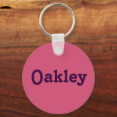 Schlüsselkette Oakley Schlüsselanhänger (Vorderseite)