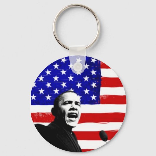 Schlüsselkette Obama Schlüsselanhänger (Vorderseite)