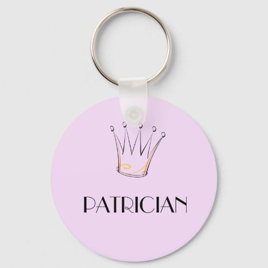 Schlüsselkette "PATRICIAN" Schlüsselanhänger (Vorderseite)