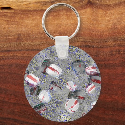 Schlüsselkette Peppermint Schlüsselanhänger (Vorderseite)