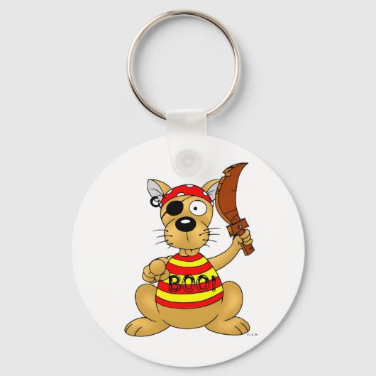 Schlüsselkette Pirate Schlüsselanhänger (Vorderseite)