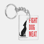 Schlüsselkette, Quadrat Schlüsselanhänger (Vorderseite links)