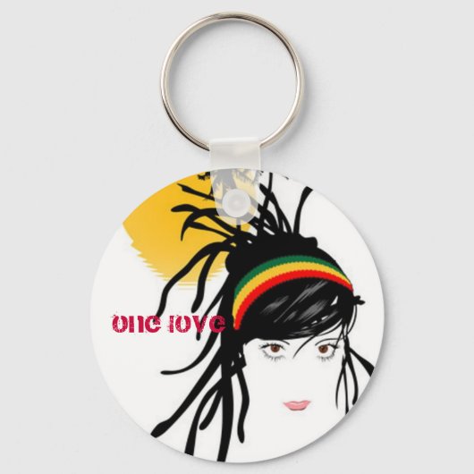 Schlüsselkette rasta schlüsselanhänger (Vorderseite)