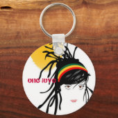 Schlüsselkette rasta schlüsselanhänger (Vorderseite)