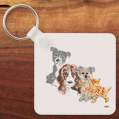 Schlüsselkette: Reisebuddies Schlüsselanhänger (Vorderseite)