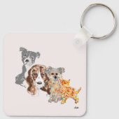 Schlüsselkette: Reisebuddies Schlüsselanhänger (Rückseite)