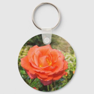 Schlüsselkette rote Rose Schlüsselanhänger
