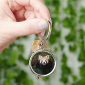 Schlüsselkette - roter Panda Schlüsselanhänger (Hand)