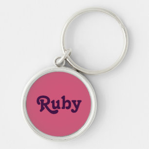 Schlüsselkette Ruby Schlüsselanhänger