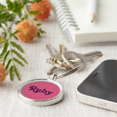 Schlüsselkette Ruby Schlüsselanhänger (Seite)