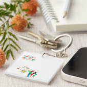 Schlüsselkette Schlüsselanhänger (Vorderseite rechts)