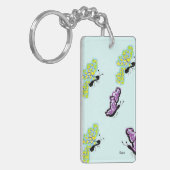Schlüsselkette /Schmetterlinge Schlüsselanhänger (Vorderseite links)